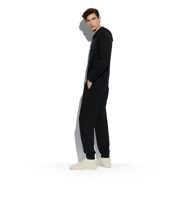 Men Pants and Shorts Tom Ford Superfine Merino Sweatpants Black Men Pants and Shorts Tom Ford Superfine Merino Sweatpants Black