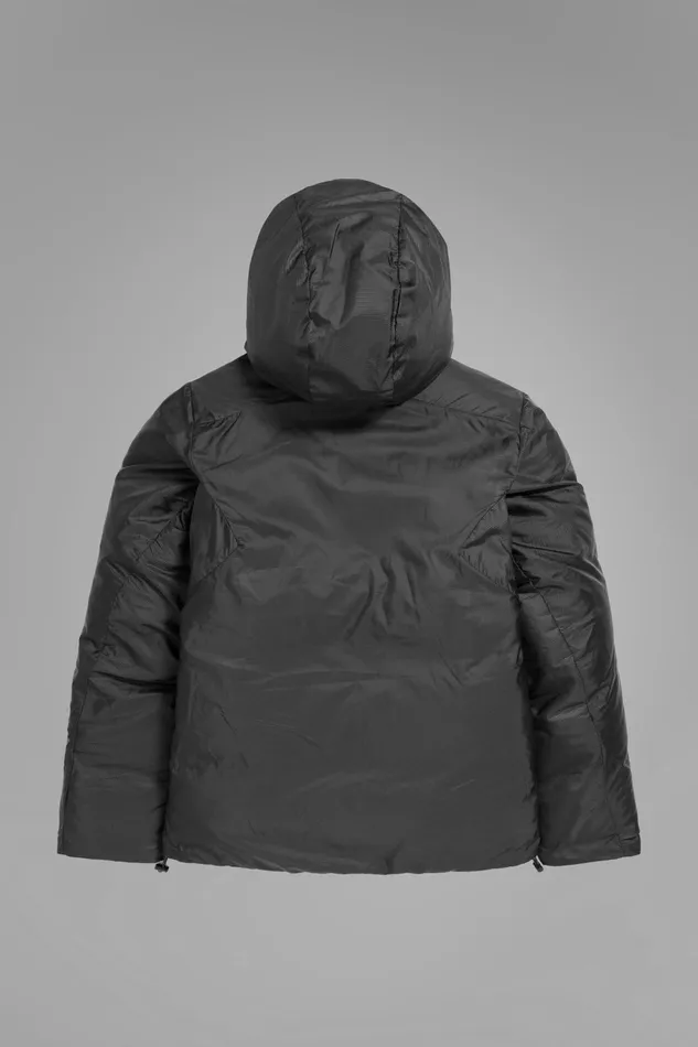 Men Pasmo Rip Short Down Parka Black Norse Projects Outerwear