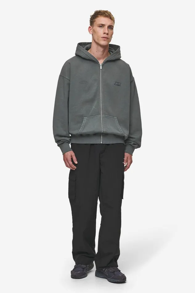 Men Pegador Hoodies Lance Oversized Sweat Jacket Vintage Anthracite Men Pegador Hoodies Lance Oversized Sweat Jacket Vintage Anthracite