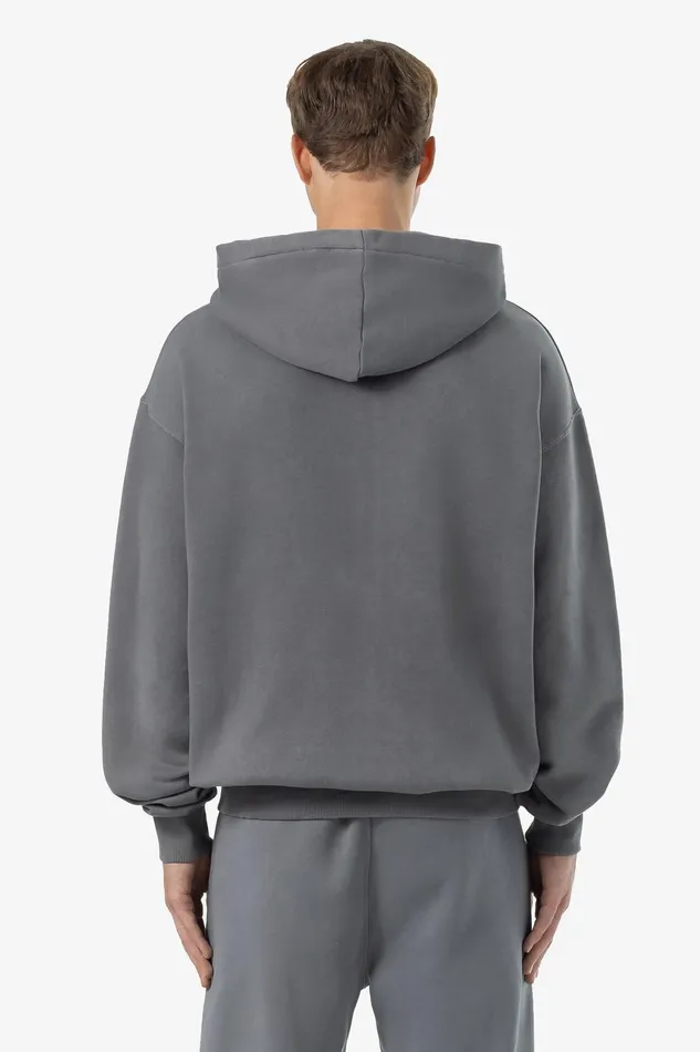 Men Pegador Hoodies Logo Oversized Sweat Jacket Vintage Grey Grey Men Pegador Hoodies Logo Oversized Sweat Jacket Vintage Grey Grey