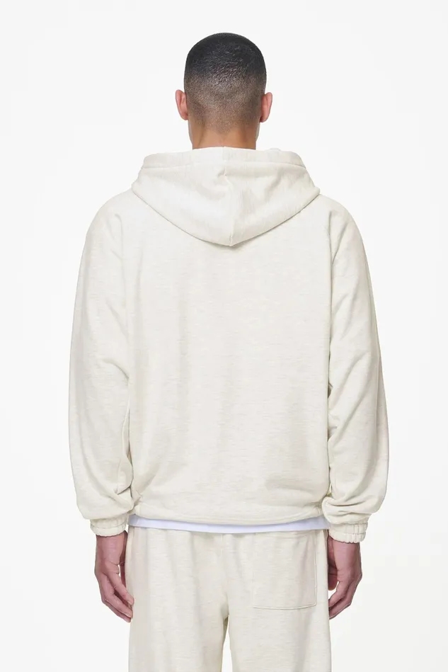 Men Pegador Hoodies Winds Terry Raglan Sweat Jacket Cream Melange Men Pegador Hoodies Winds Terry Raglan Sweat Jacket Cream Melange