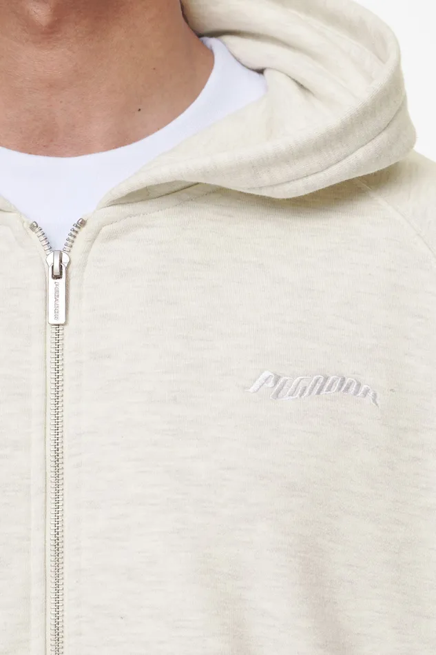 Men Pegador Hoodies Winds Terry Raglan Sweat Jacket Cream Melange Men Pegador Hoodies Winds Terry Raglan Sweat Jacket Cream Melange