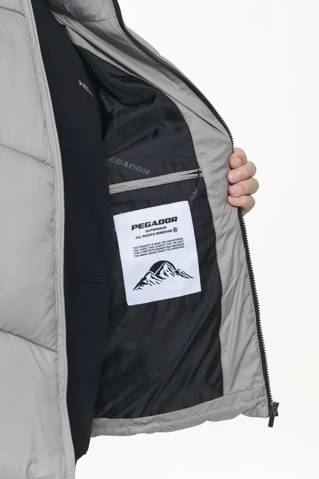 Men Pegador Jacken Spiller Puffer Jacket Rock Grey Men Pegador Jacken Spiller Puffer Jacket Rock Grey