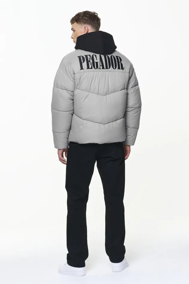 Men Pegador Jacken Spiller Puffer Jacket Rock Grey Men Pegador Jacken Spiller Puffer Jacket Rock Grey