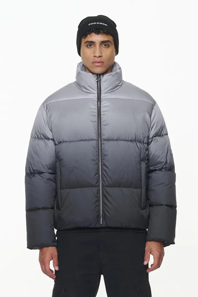 Men Pegador Jacken Tunis Faded Puffer Jacket Dark Grey Men Pegador Jacken Tunis Faded Puffer Jacket Dark Grey