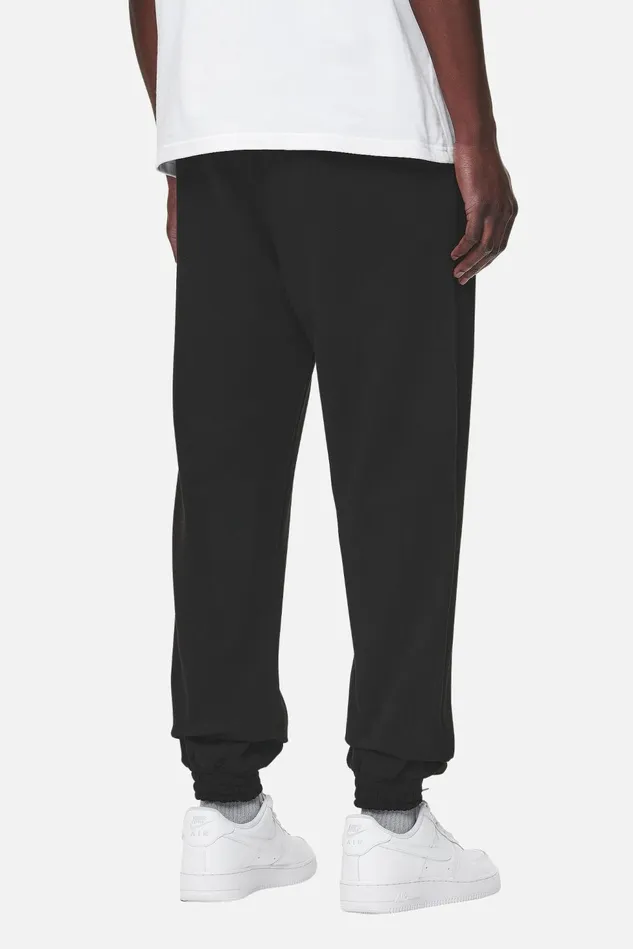 Men Pegador Pants and Joggers Logo Heavy Sweat Jogger Washed Black White Gum Men Pegador Pants and Joggers Logo Heavy Sweat Jogger Washed Black White Gum