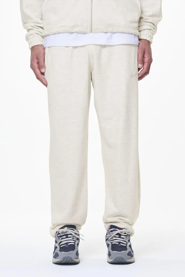 Men Pegador Pants and Joggers Winds Terry Heavy Sweat Pants Cream Melange Men Pegador Pants and Joggers Winds Terry Heavy Sweat Pants Cream Melange