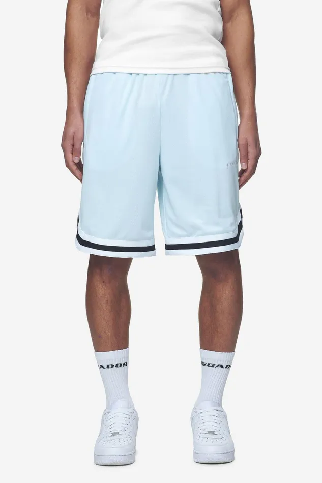 Men Pegador Shorts Lansing Basketball Shorts Baby Blue