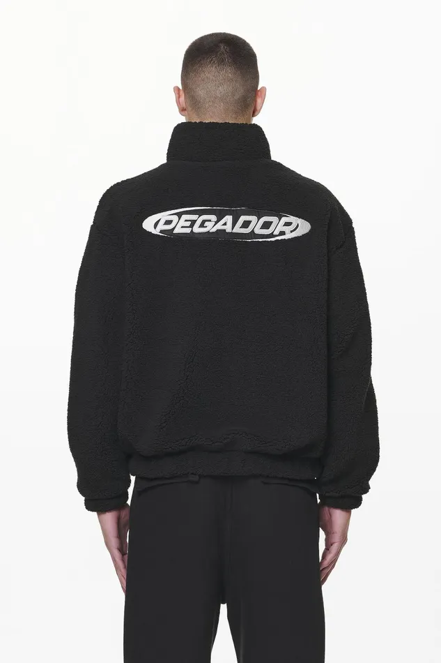 Men Pegador Sweaters Defoe Teddy Halfzip Sweater Black Men Pegador Sweaters Defoe Teddy Halfzip Sweater Black