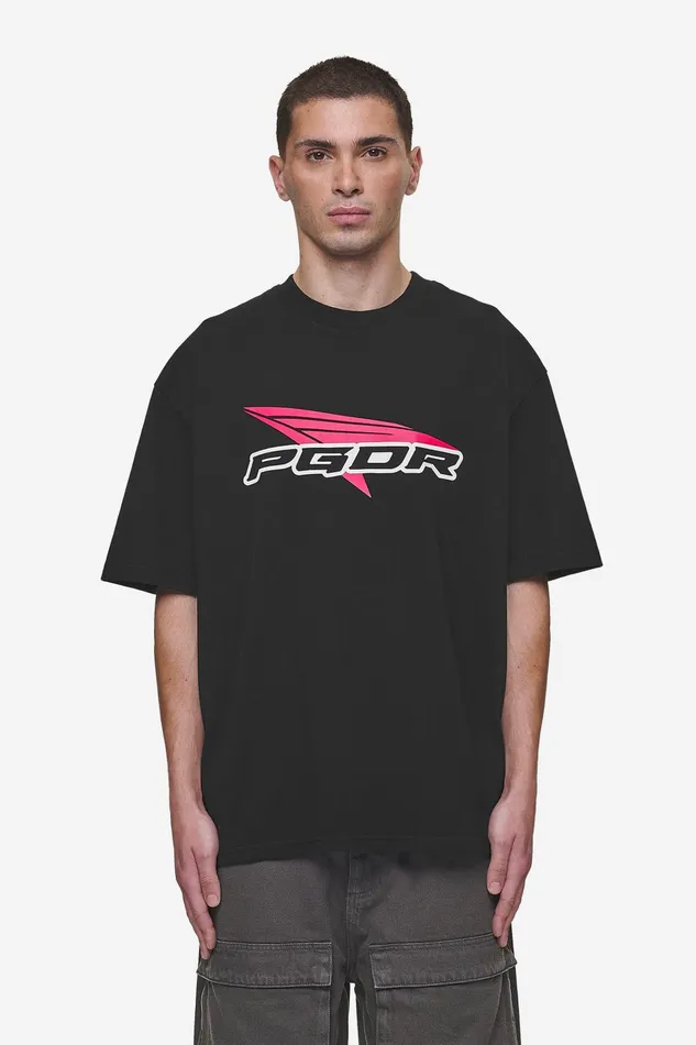 Men Pegador Tees Blamor Oversized Tee Washed Black