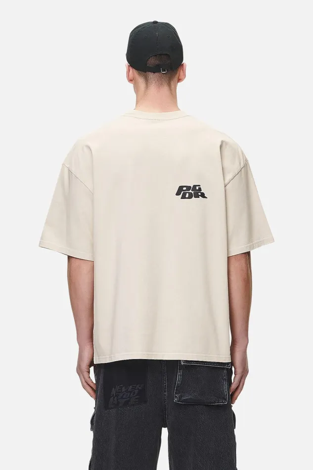 Men Pegador Tees Clayson Boxy Tee Washed Desert Sand Men Pegador Tees Clayson Boxy Tee Washed Desert Sand