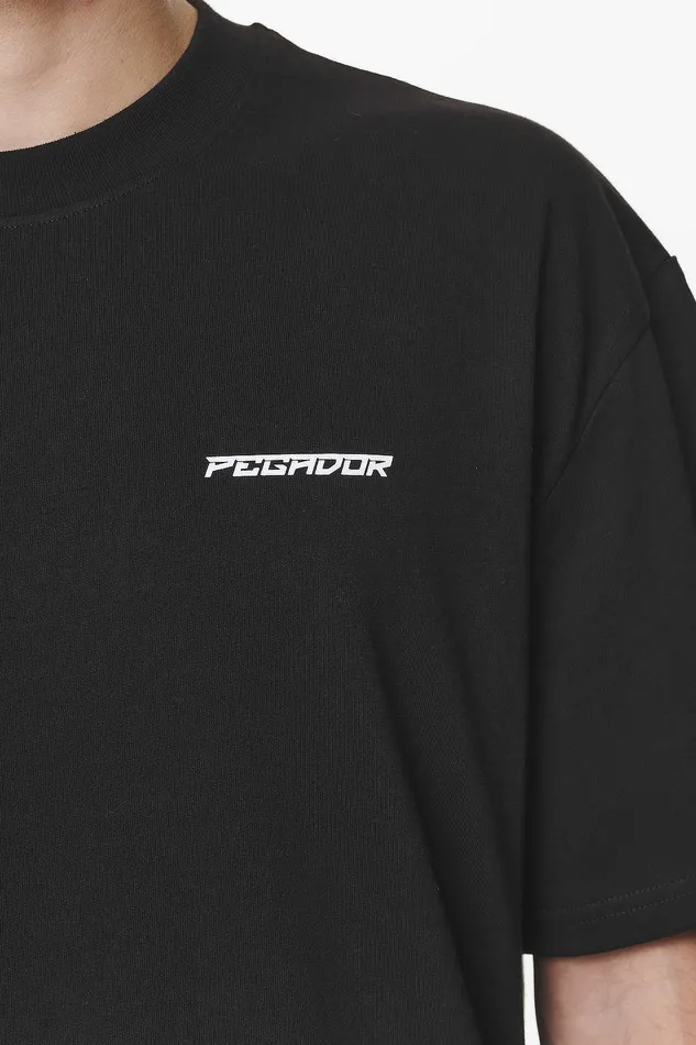 Men Pegador Tees Devon Oversized Tee Black Men Pegador Tees Devon Oversized Tee Black