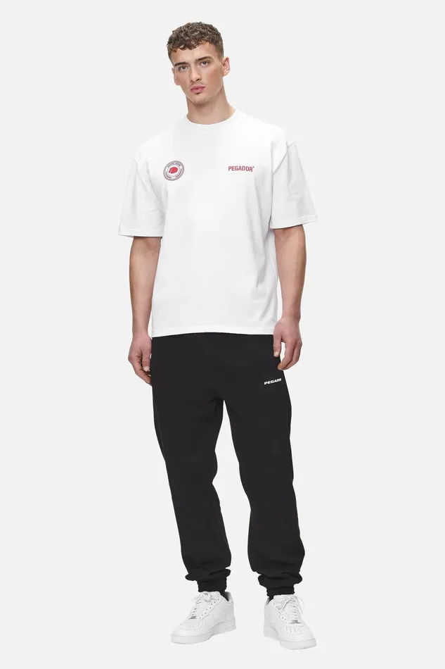 Men Pegador Tees Gordan Oversized Tee White Men Pegador Tees Gordan Oversized Tee White