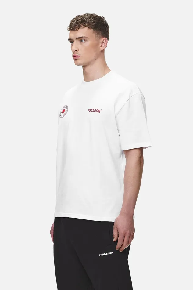 Men Pegador Tees Gordan Oversized Tee White Men Pegador Tees Gordan Oversized Tee White