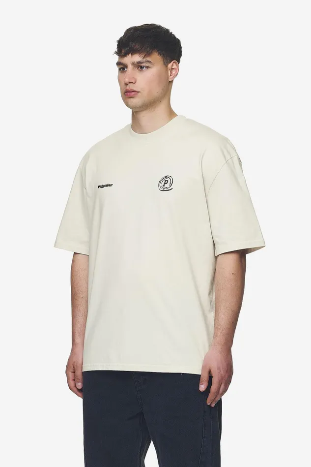 Men Pegador Tees Harlan Oversized Tee Washed Salty Cream Men Pegador Tees Harlan Oversized Tee Washed Salty Cream