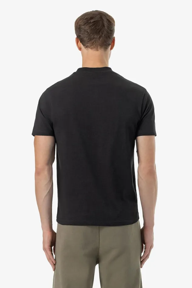 Men Pegador Tees Logo Slim Tee Washed Black Dark Grey Gum Men Pegador Tees Logo Slim Tee Washed Black Dark Grey Gum