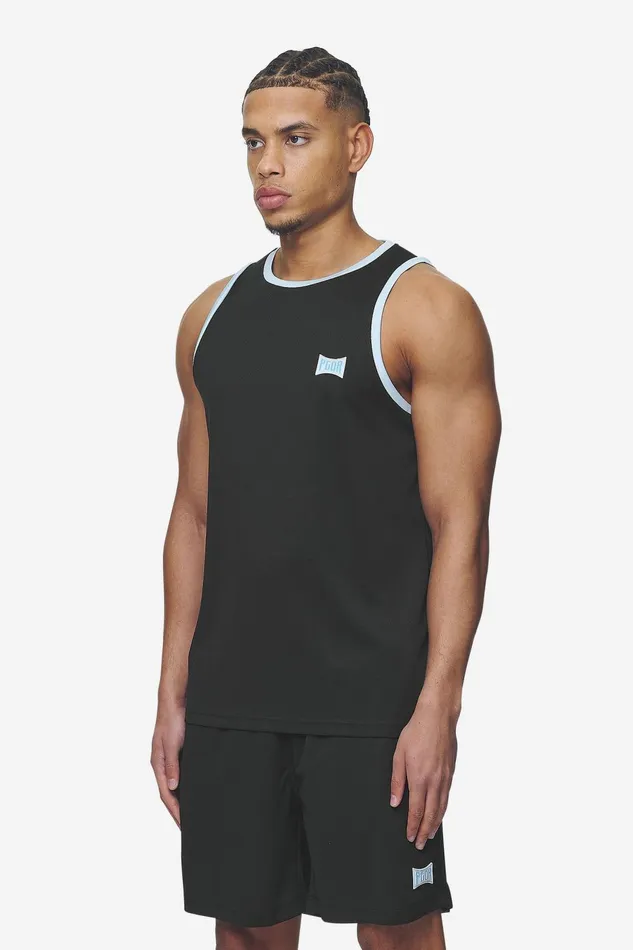 Men Pegador Tees Tulare Mesh Tank Top Black Men Pegador Tees Tulare Mesh Tank Top Black