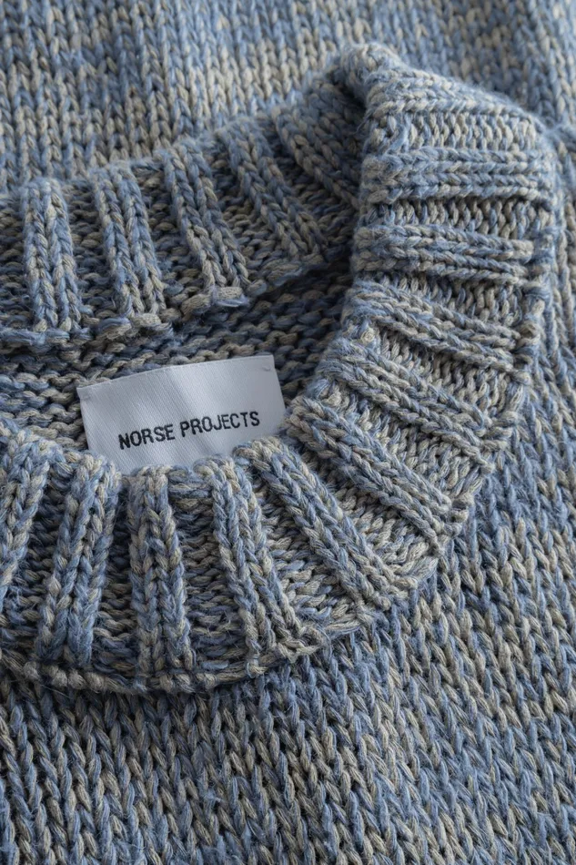 Men Rasmus Cotton Mouline Sweater Clay Norse Projects Knitwear