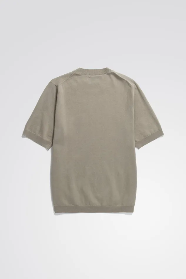 Men Rhys Cotton Linen Tshirt Clay Norse Projects Knitwear