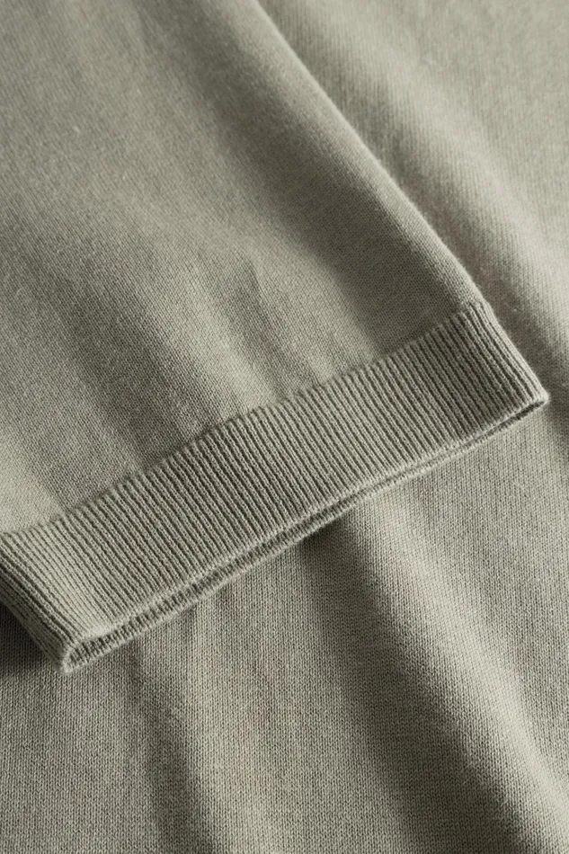 Men Rhys Cotton Linen Tshirt Clay Norse Projects Knitwear