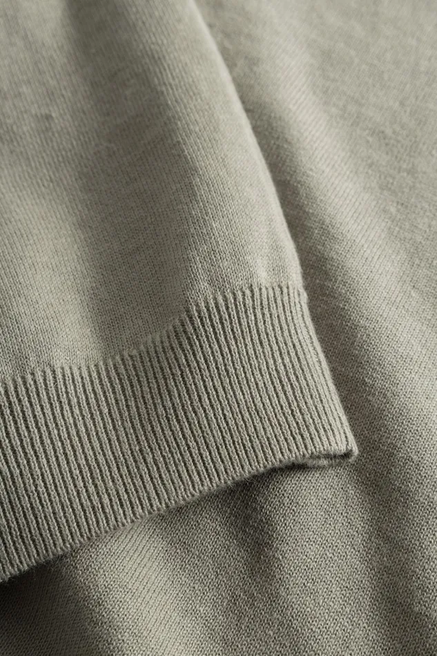 Men Rhys Cotton Linen Tshirt Clay Norse Projects Knitwear
