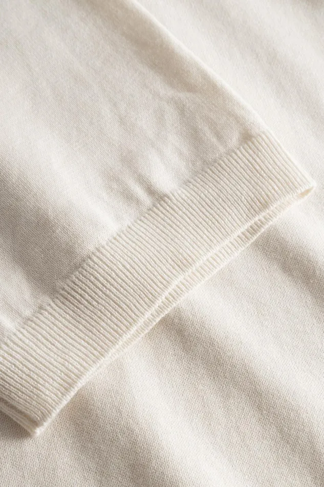 Men Rhys Cotton Linen Tshirt Kit White Norse Projects Knitwear