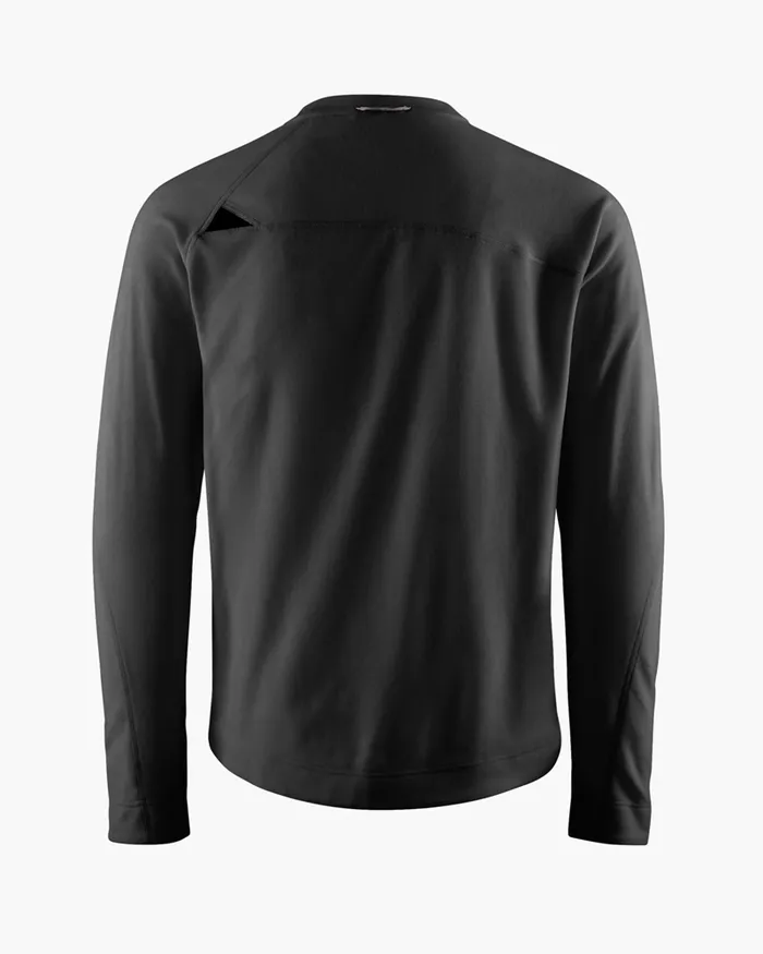 Men Sigyn Crew Sweater Raven Klttermusen Fleeces and Sweaters