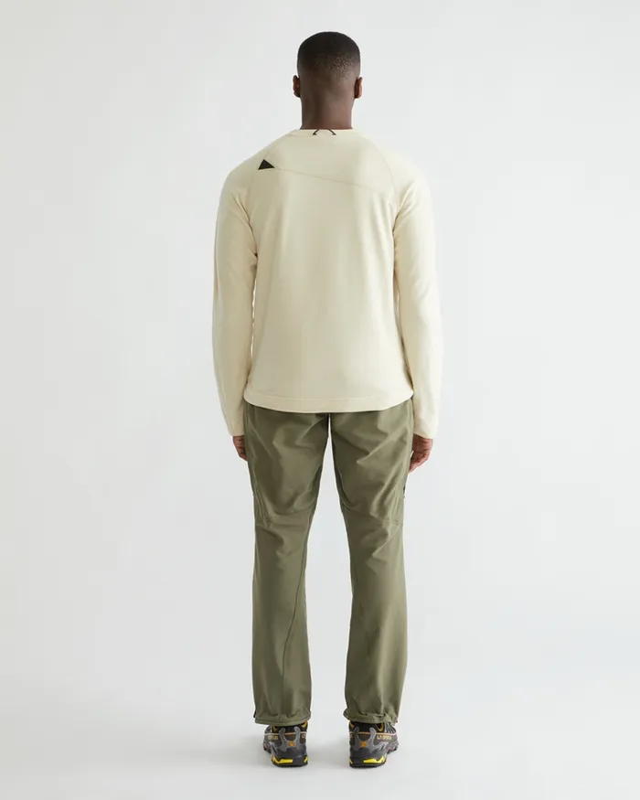 Men Sigyn Crew Sweater Raven Klttermusen Fleeces and Sweaters