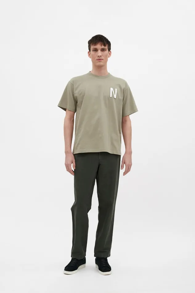 Men Simon Loose Organic Heavy Jersey Large N TShirt Clay Norse Projects TShirts