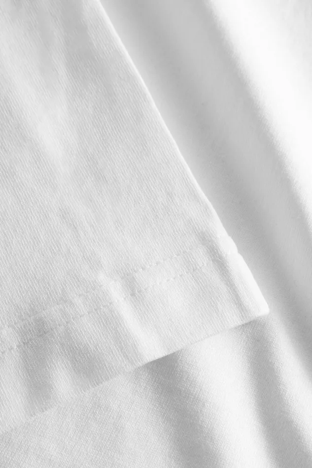 Men Simon Loose Organic Logo TShirt White Norse Projects TShirts