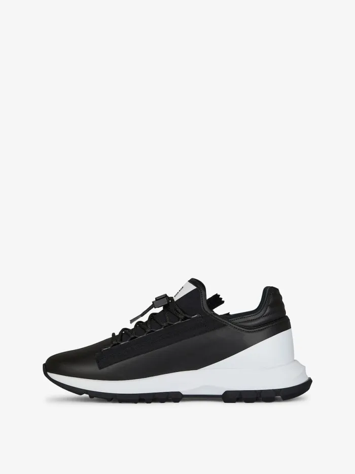 Men Spectre Givenchy Spectre Runner Sneakers In Synthetic Leather Blackwhite Men Spectre Givenchy Spectre Runner Sneakers In Synthetic Leather Blackwhite