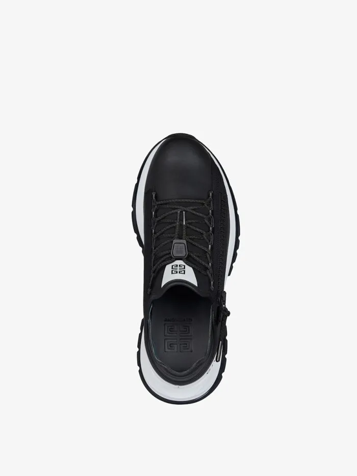 Men Spectre Givenchy Spectre Runner Sneakers In Synthetic Leather Blackwhite Men Spectre Givenchy Spectre Runner Sneakers In Synthetic Leather Blackwhite