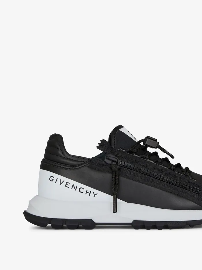 Men Spectre Givenchy Spectre Runner Sneakers In Synthetic Leather Blackwhite Men Spectre Givenchy Spectre Runner Sneakers In Synthetic Leather Blackwhite