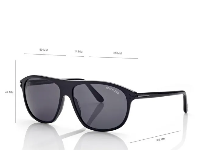 Men SUNGLASSES Tom Ford Prescott Sunglasses Black Men SUNGLASSES Tom Ford Prescott Sunglasses Black