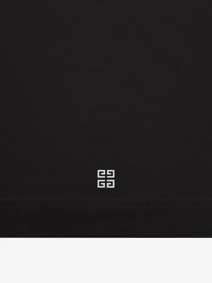 Men TShirts Givenchy GIVENCHY Archetype Oversized Tshirt In Cotton Black