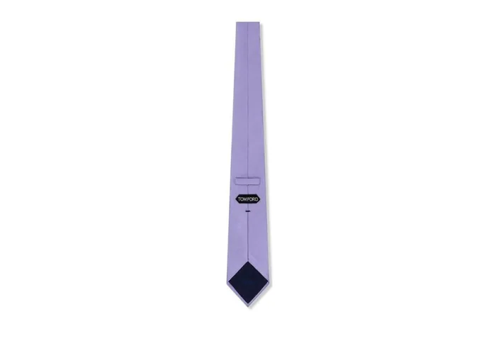 Men Ties and Bow Ties Tom Ford Solid Twill Tie Lavender Men Ties and Bow Ties Tom Ford Solid Twill Tie Lavender