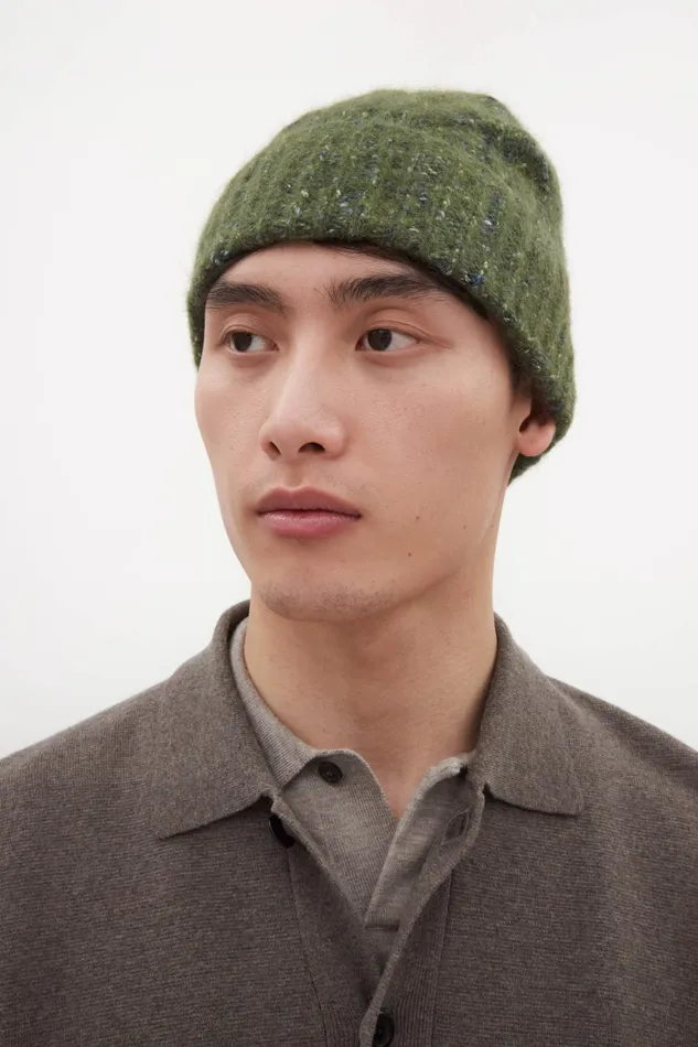 Men Twill Sports Cap White Norse Projects Beanies