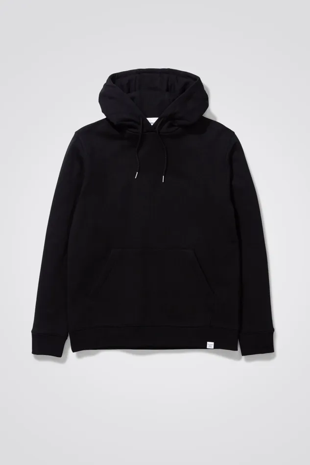 Men Vagn Classic Hoodie Black Norse Projects Sweatshirts