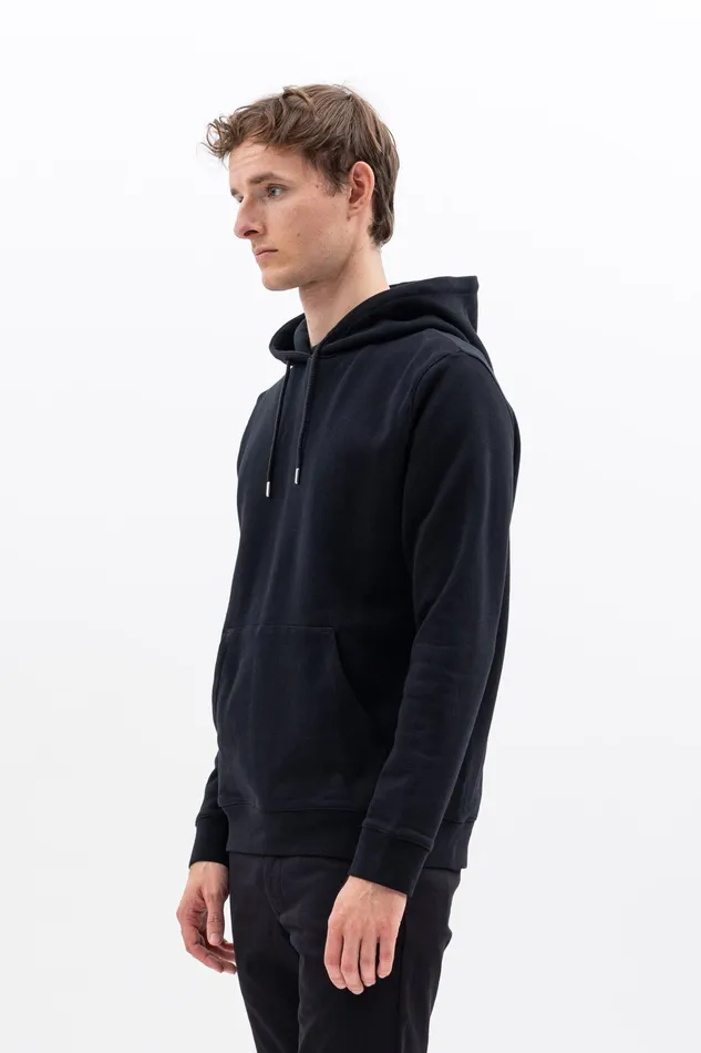 Men Vagn Classic Hoodie Black Norse Projects Sweatshirts
