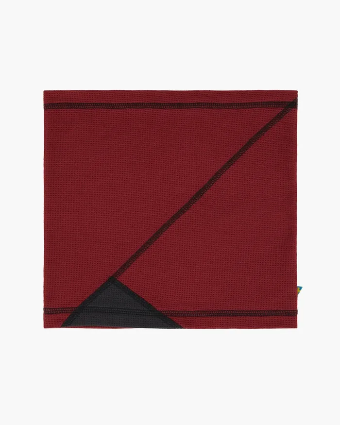 MenWomen Allvis Neck Gaiter Ruby Red Klttermusen Scarves and Neckwarmers
