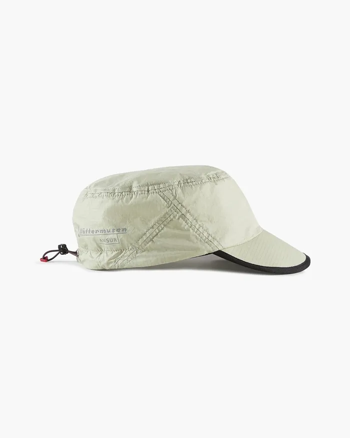 MenWomen Ansur Katla Cotton Cap Swamp Greensilver Green Klttermusen Hats and Caps