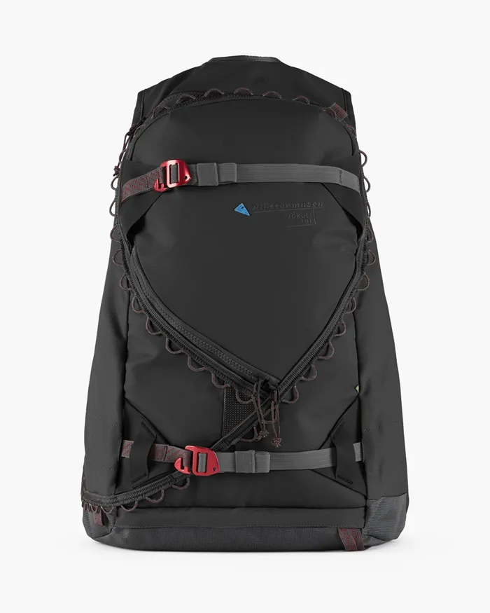 MenWomen Jkull Ski Touring Backpack 18L Raven Klttermusen SingleDay Backpacks 1832l