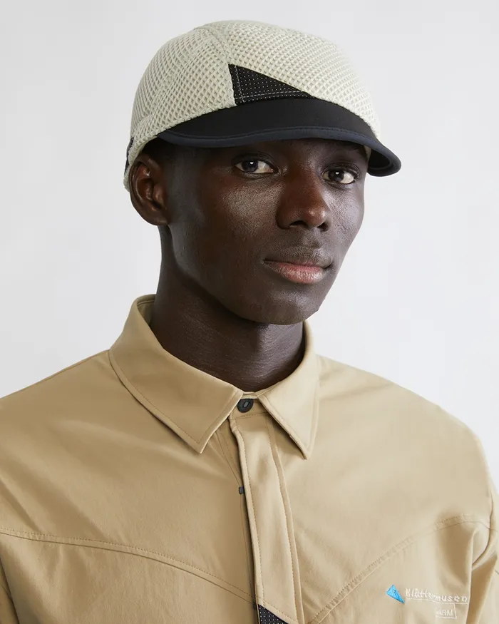 MenWomen Mesh Cap Ventilated Mesh Cap Black Klttermusen Hats and Caps