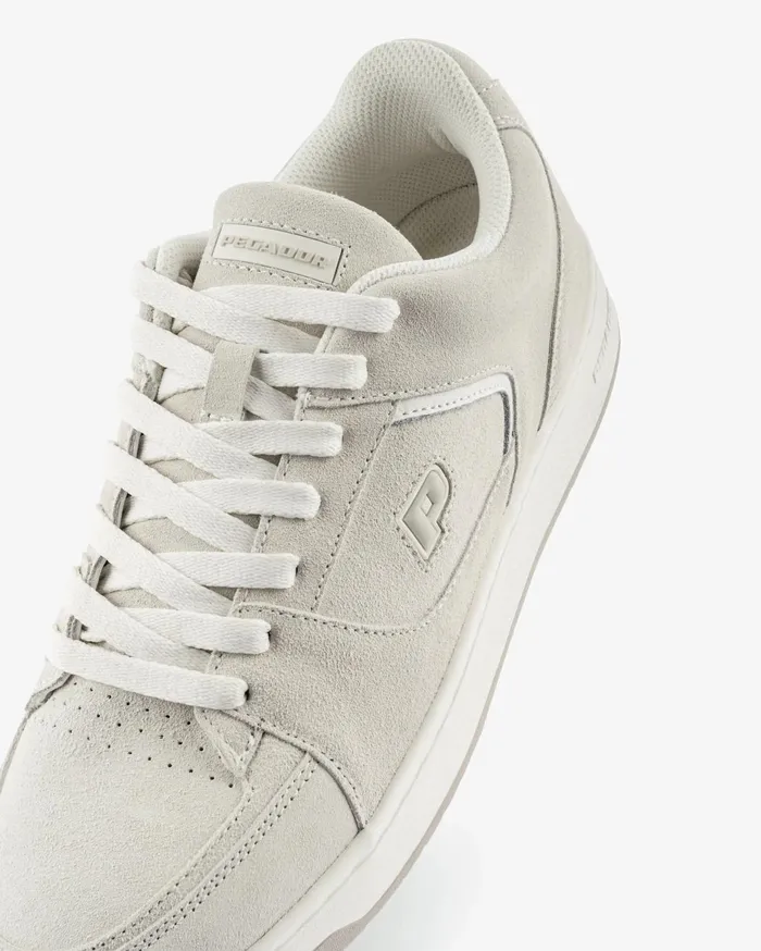 MenWomen Pegador Footwear Serenus Low Suede OffWhite