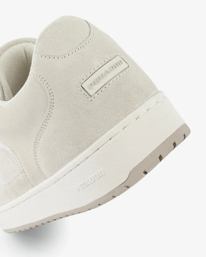 MenWomen Pegador Footwear Serenus Low Suede OffWhite