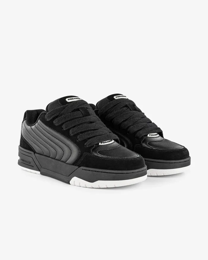 MenWomen Pegador Footwear Venice Skate Low Sl Black OffWhite