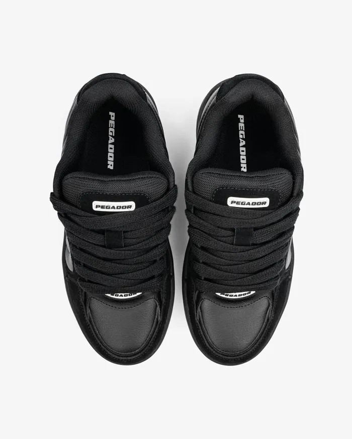 MenWomen Pegador Footwear Venice Skate Low Sl Black OffWhite