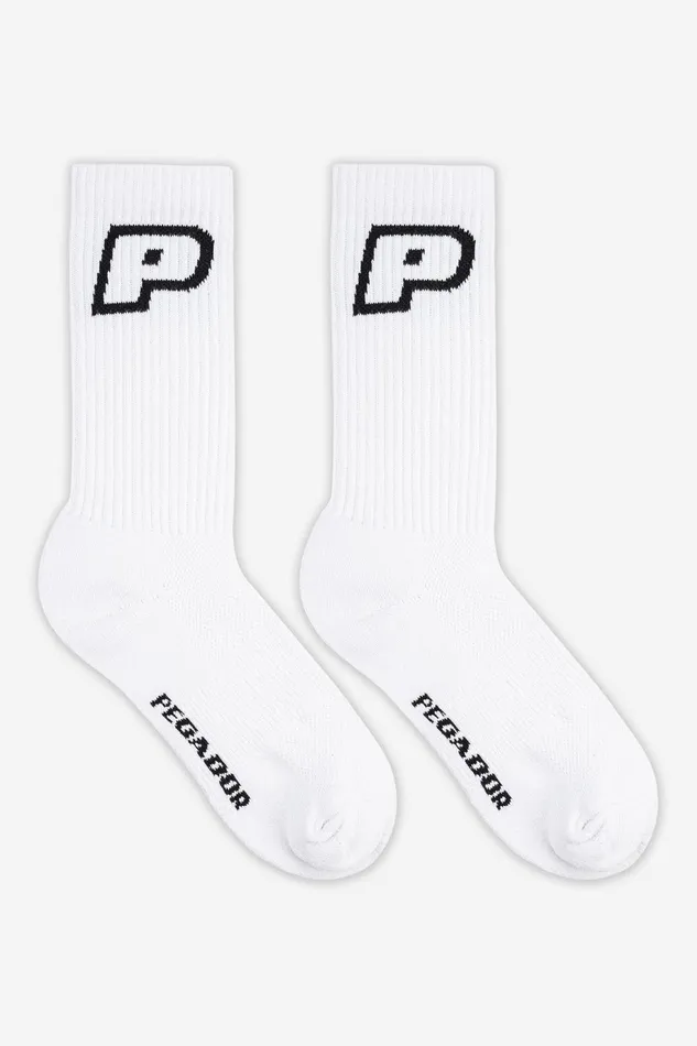 MenWomen Pegador Socken Acme Socks White Black
