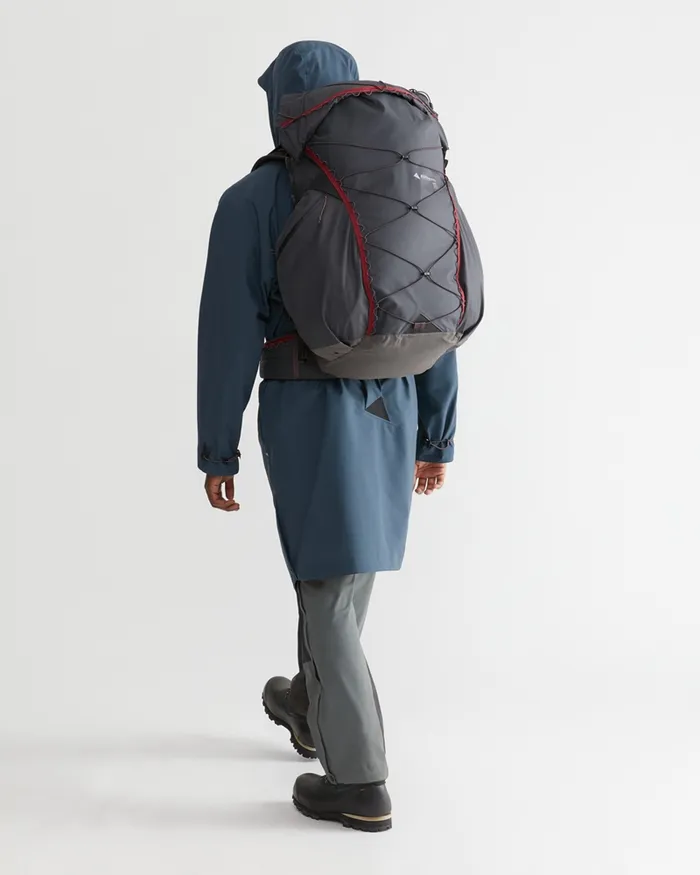 MenWomen Vn Waterproof Retina Backpack 55L Raven Klttermusen MultiDay Backpacks 32100l