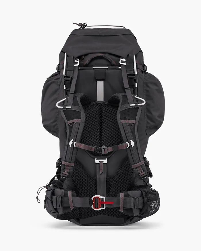 MenWomen Ymer 20 Retina Backpack 65L 12L Raven Klttermusen MultiDay Backpacks 32100l